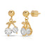 White Cherry Earrings