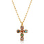 Icy Cross Necklace (Multicolor)