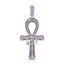 Tennis Necklace Pendant (Colors)