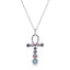 Icy Ankh Necklace (Multicolor)(NEW Design)