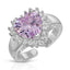 Icy Heart Ring