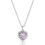Icy Heart Necklace