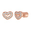 Open Heart Earrings
