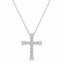 Essential Cross Necklace (Moissanite)