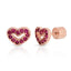 Open Heart Earrings