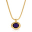 Gilded Stone Necklace (Unisex)
