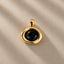 Gilded Stone Necklace (Unisex)
