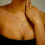 Divinity Pearl Necklace (Cross)