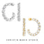 Crystal Hoop Earrings