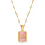 Candy Pink Zodiac Necklace (Small)