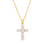 Divinity Pearl Necklace (Cross)