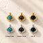 Gilded Stone Necklace (Unisex)
