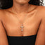 Icy Ankh Necklace (Multicolor)